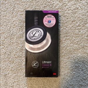 Littmann Classic III Stethoscope - Black and Silver